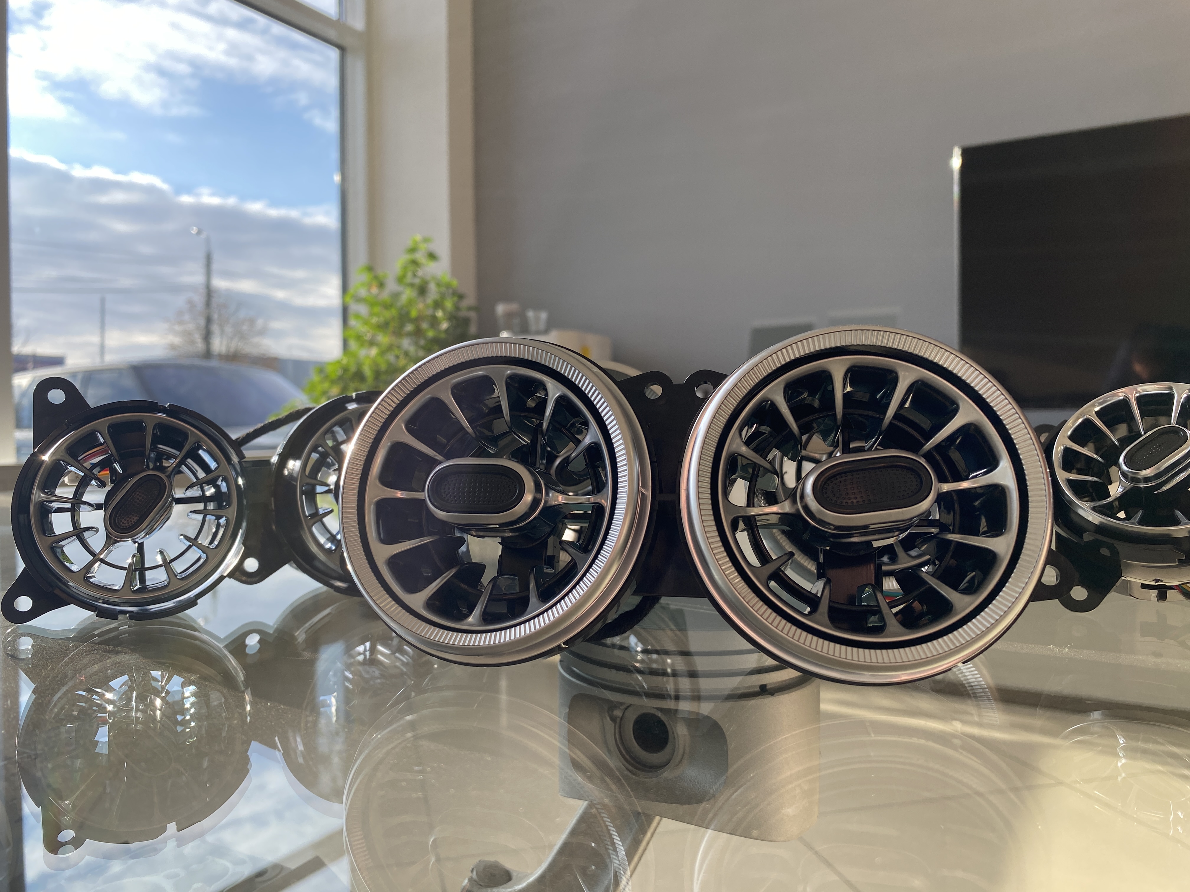 Комплект підсвітки повітряних дефлекторів Mercedes